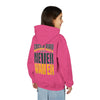Green Bay Fans Never Waver Youth Heavy Blend Hooded Sweatshirt