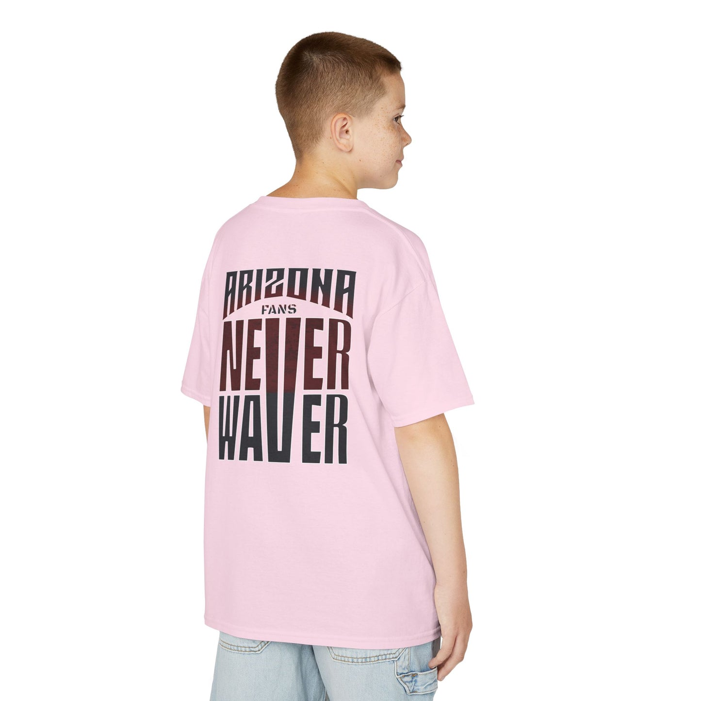 Arizona Fans Never Waver Kids Heavy Cotton™ Tee