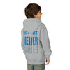 Detroit Fans Never Waver Youth Heavy Blend Hooded Sweatshirt