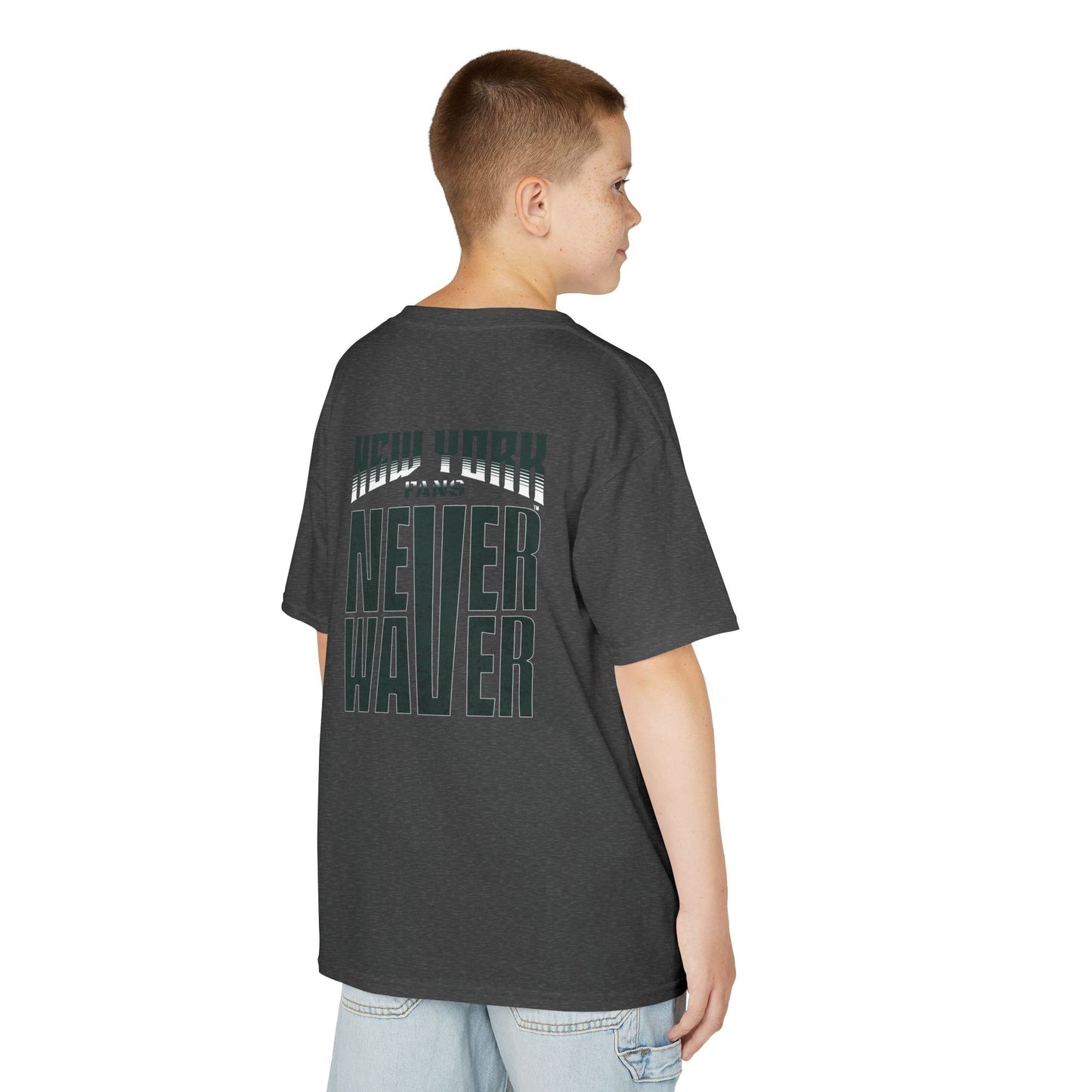 New York  Fans Never Waver Kids Heavy Cotton™ Tee