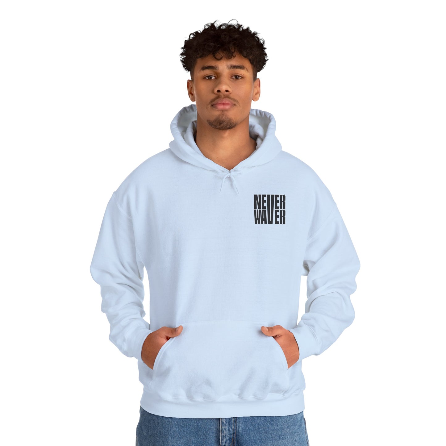 'Never Waver Best Buckin' Dad Ever ' Unisex Heavy Blend™ Hoodie