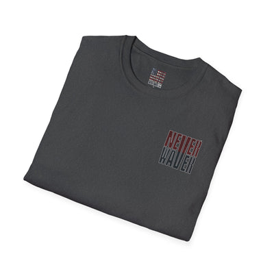 Atlanta Fans Never Waver Unisex Softstyle T-Shirt