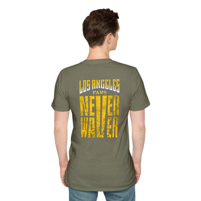 Los Angeles Fans Never Waver Unisex Softstyle T-Shirt