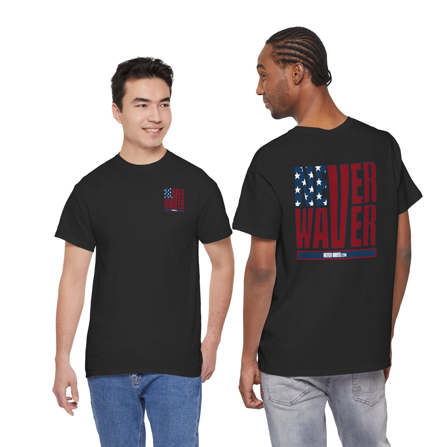 Never Waver Unisex Heavy Cotton Tee