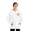 Unisex Heavy Blend™ Hooded Sweatshirt - Washington Fans Never Waver W Leopard Football- Perfect for Sports Fans