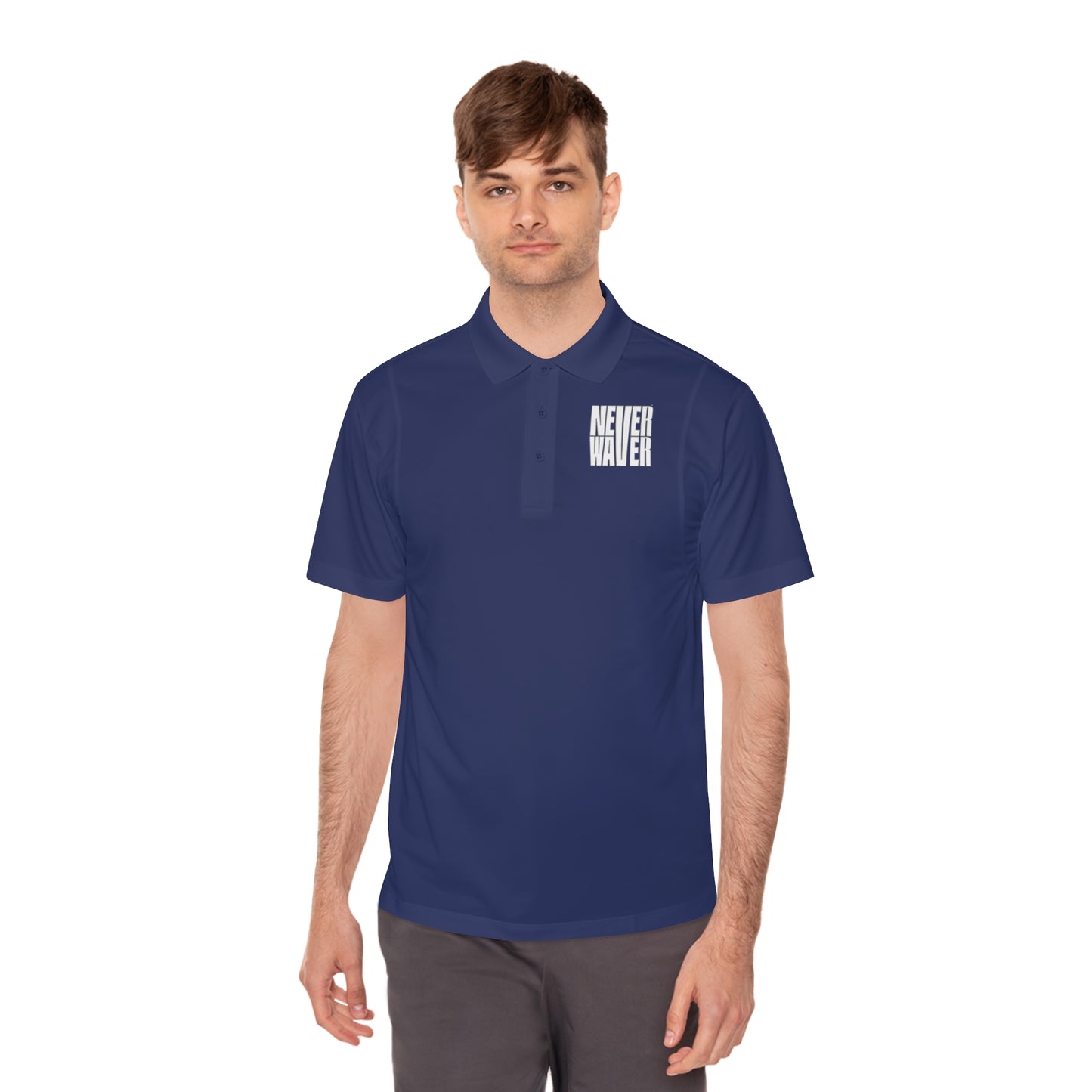 Never Waver Men's Sport Polo Shirt
