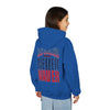New England Fans Never Waver Youth Heavy Blend Hooded Sweatshirt