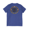 Never Waver Save Water Drink Beer  Unisex V-Neck Tee - Motivational Graphic Shirt