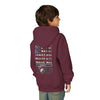 Youth Golf Hoodie - "Never Waver Golf" Sweatshirt for Young Golfers