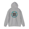 Eco-Friendly Unisex Hoodie: "Never Waver Save Water Drink Tiki Drinks"