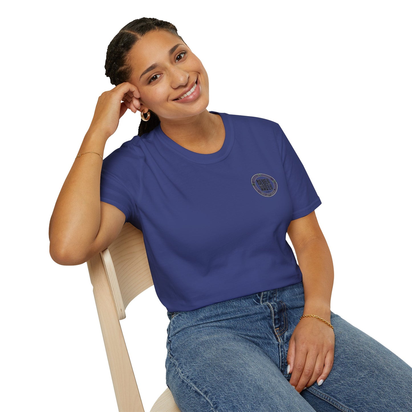 Never Waver Wine Made Me Do It Unisex Soft style T-Shirt