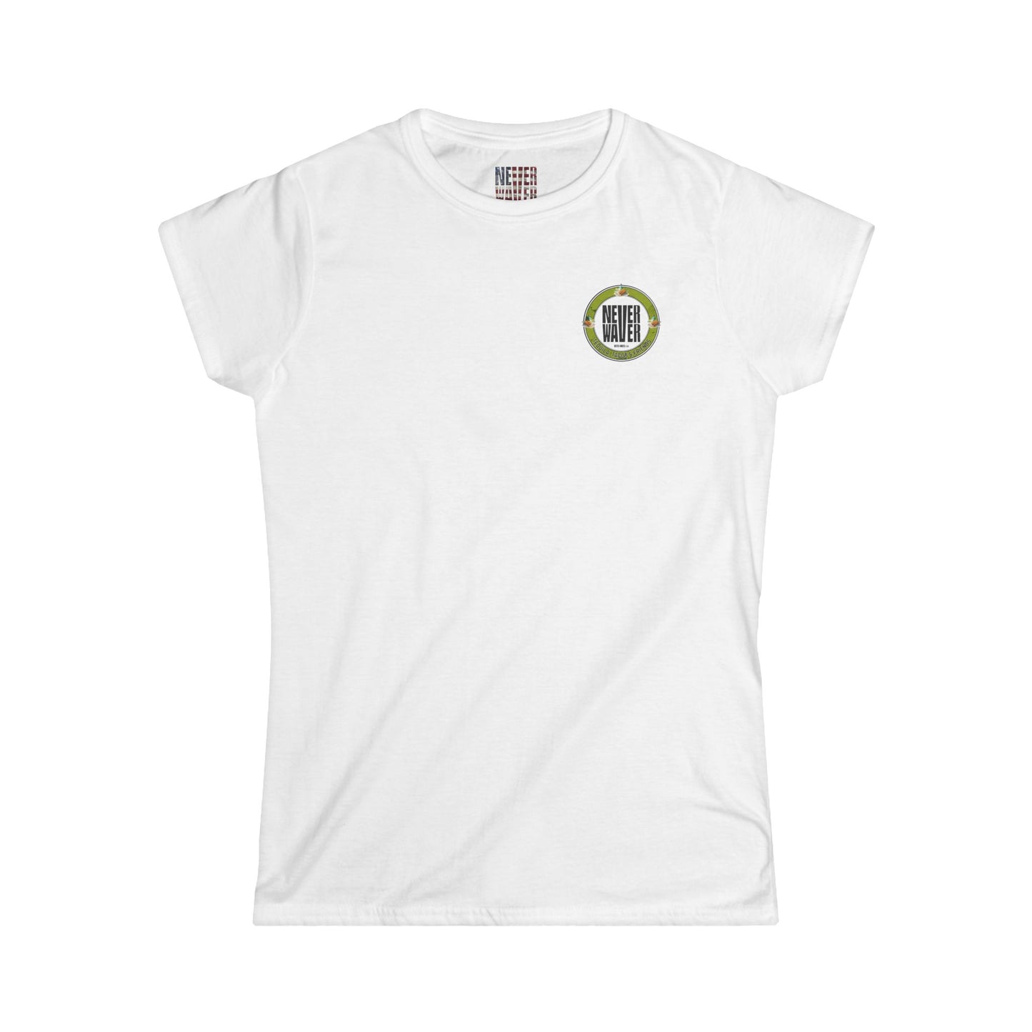 Never Waver Tequila, Tacos, And Friends Women's Soft Style Tee