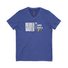 Never Waver TE: [] TEAMO [X} Tequila T-Shirt Unisex V-Neck Tee