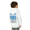 Detroit Fans Never Waver Youth Heavy Blend Hooded Sweatshirt