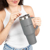 Insulated Travel Mug 40oz - Never Waver On-the-Go Hydration