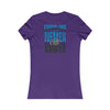 Carolina  Fans Never Waver W-Leopard Football Women's Favorite Tee