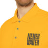 Never Waver Embroidered adidas Unisex Performance Polo
