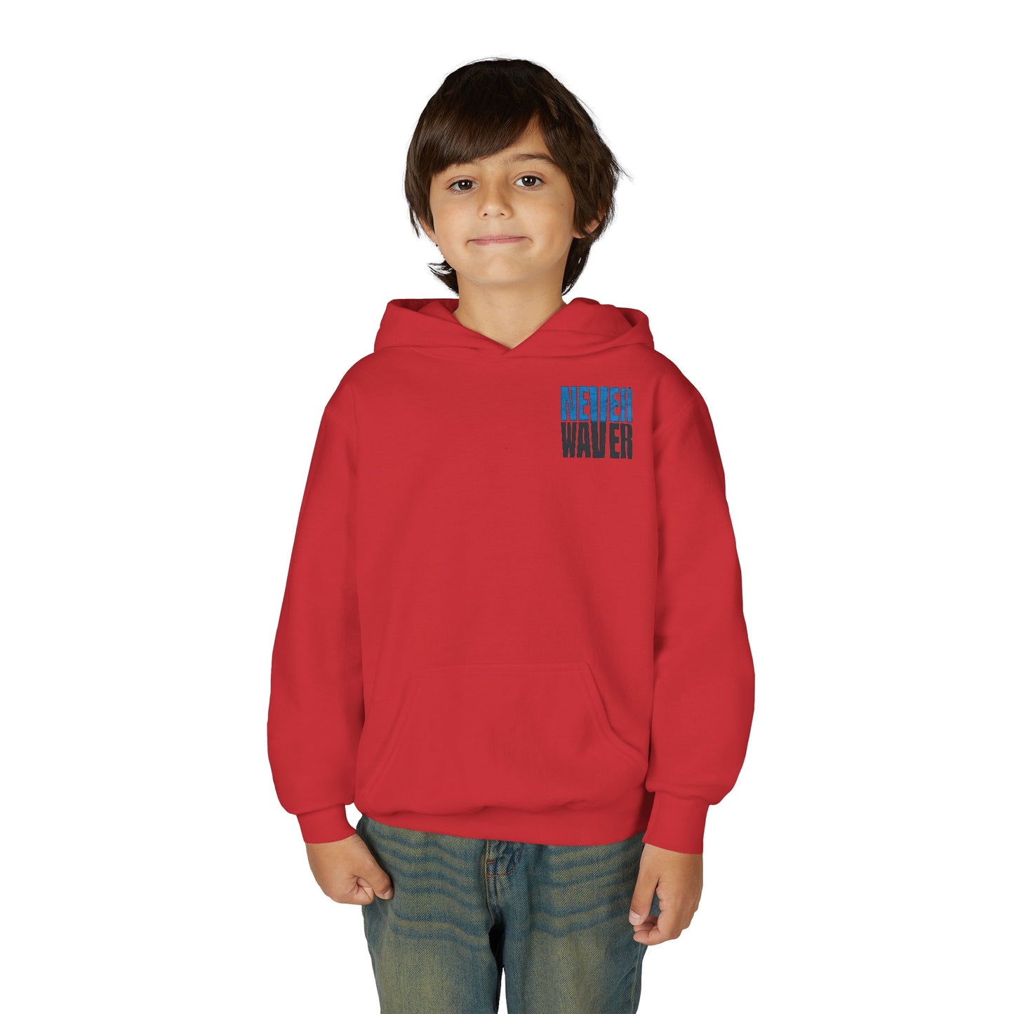 Carolina Fans Never Waver Youth Heavy Blend Hooded Sweatshirt