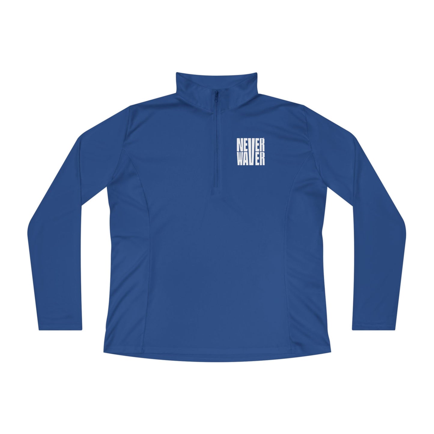 Never Waver Ladies Quarter-Zip Pullover - Stylish Activewear for Workout and Everyday Comfort