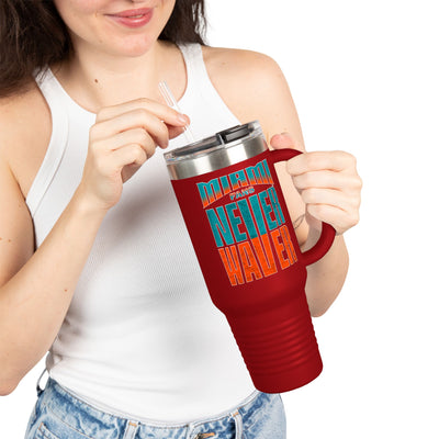 Miami Fans Never Waver Insulated Travel Mug, 40oz