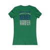 Seattle Fans "Never Waver" Women's Tee — Slim Fit Team Pride Shirt