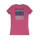 Seattle Fans "Never Waver" Women's Tee — Slim Fit Team Pride Shirt by Printify