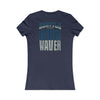 Seattle Fans "Never Waver" Women's Tee — Slim Fit Team Pride Shirt