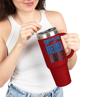 Carolina Fans Never Waver Insulated Travel Mug, 40oz