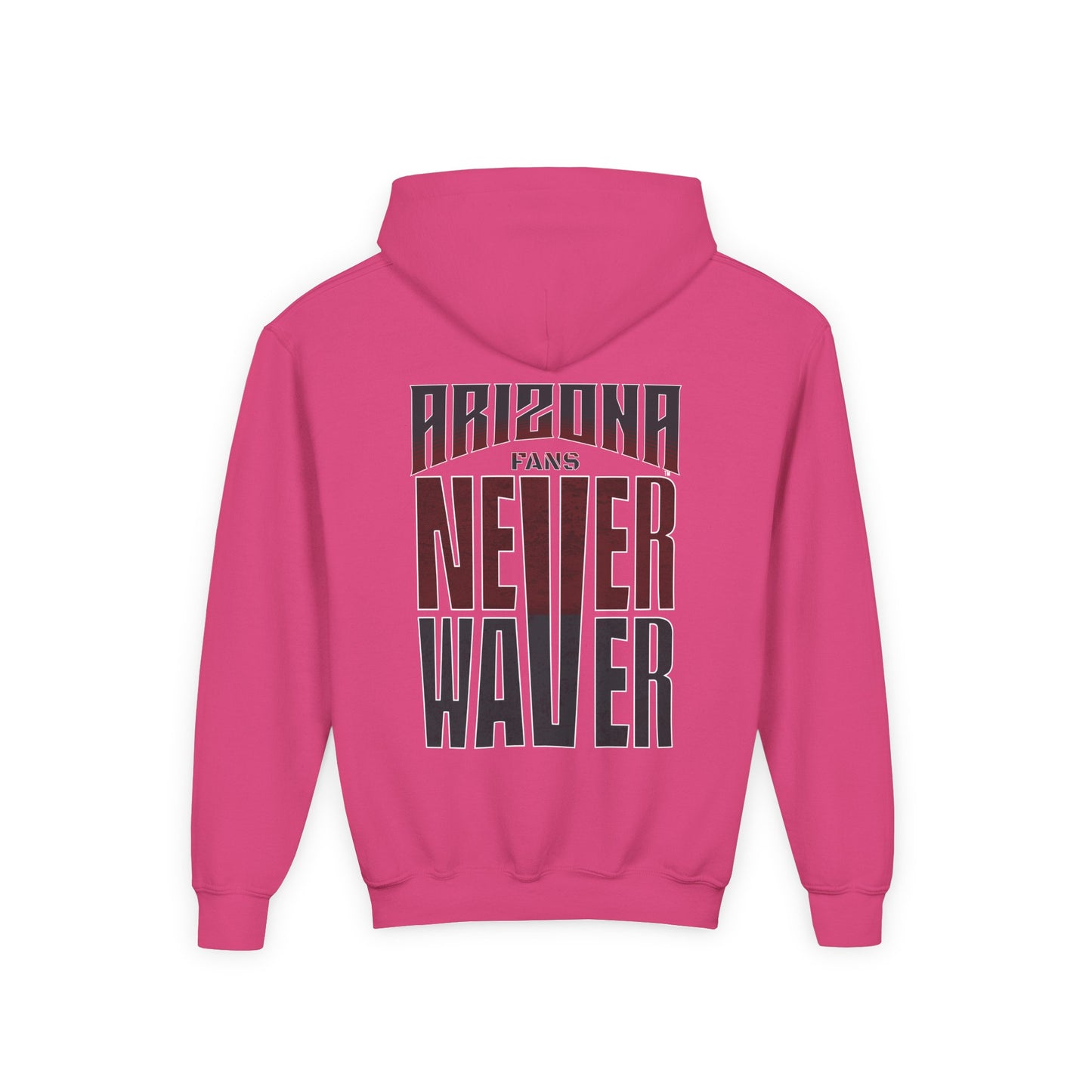 Arizona Fans Never Waver Youth Heavy Blend Hooded Sweatshirt