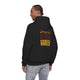 'Washington Fans Never Waver' Design for Sports Fans Comfortable Unisex Heavy Blend™ Hooded Sweatshirt by Printify