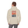 Denver Fans Never Waver W Leopard Football Unisex Heavy Blend™ Hoodie