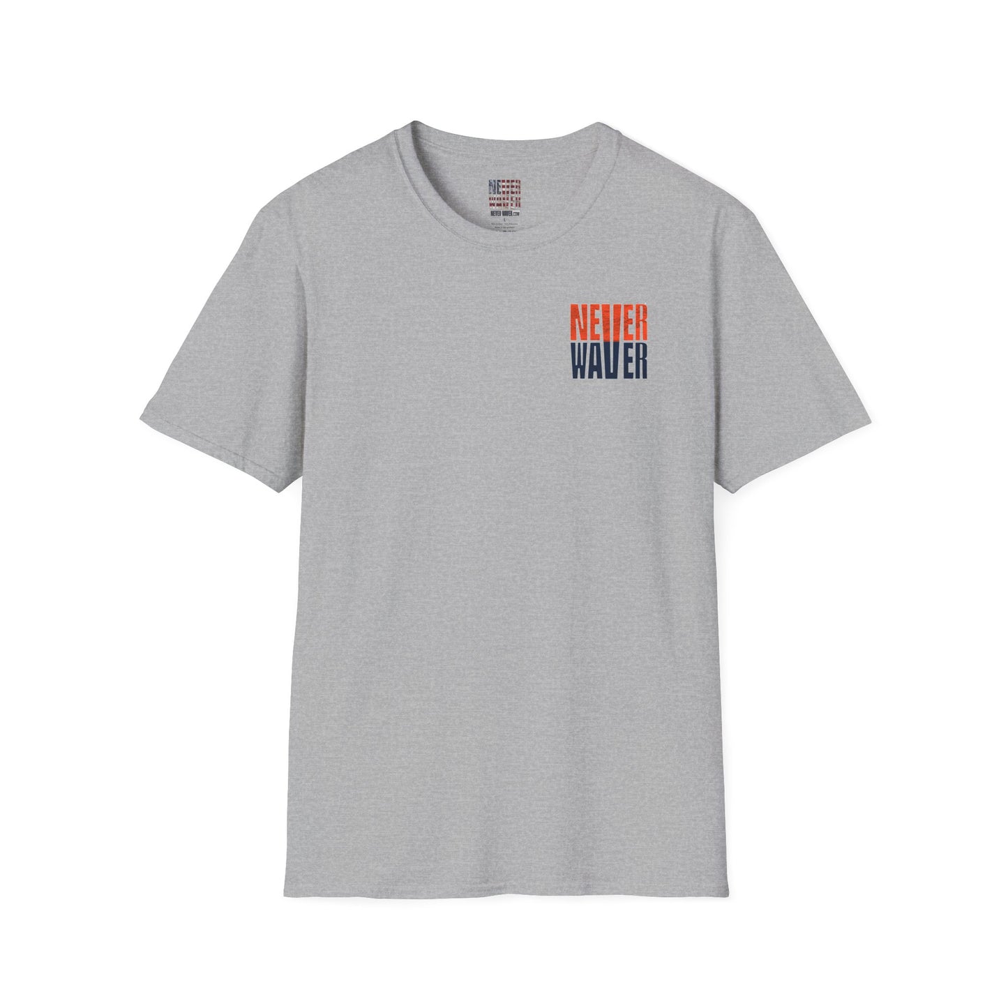 Denver Fans Never Waver Unisex Softstyle T-Shirt