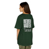 Never Waver” Jesus a bold, eye-catching design that reflects a steadfast faith and confidence in Christ.