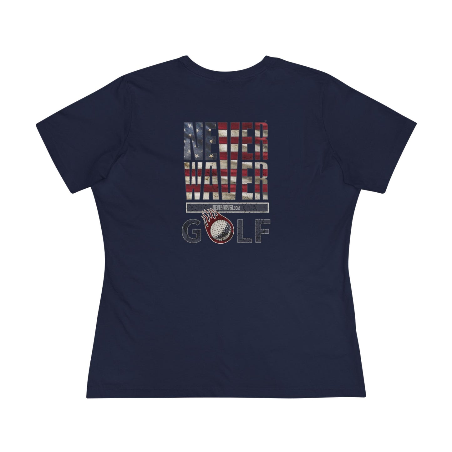 Never Waver Golf Women's Cotton Tee