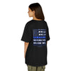 Never Waver Back The Blue  Kids Heavy Cotton™ Tee