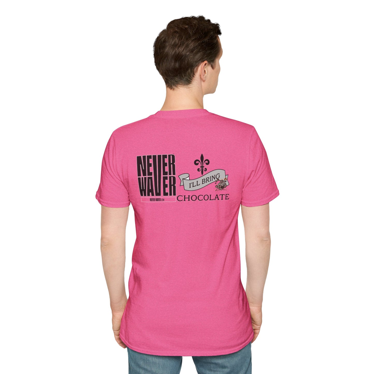 Never Waver I'll Bring The Chocolate Unisex Softstyle T-Shirt