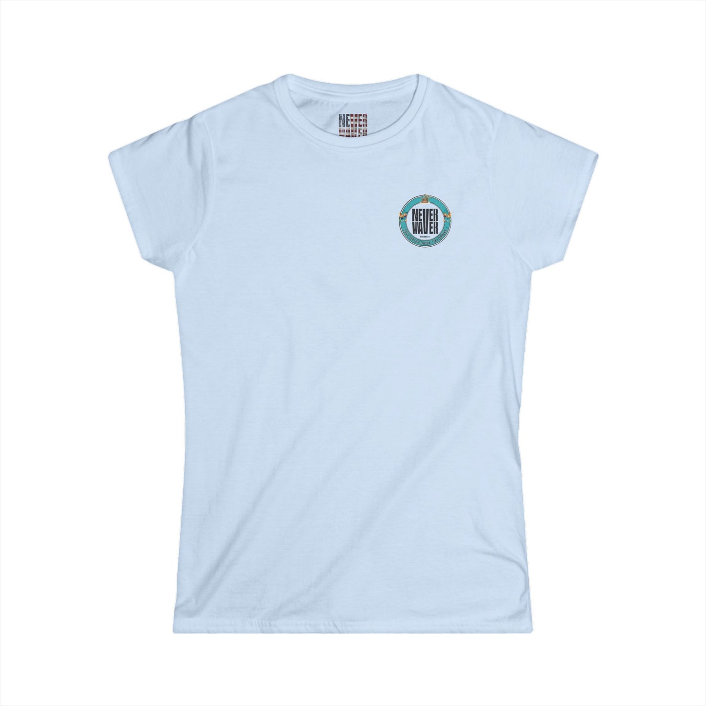 Never Waver Save Water Drink Tiki Drinks Women's Soft Style Tee