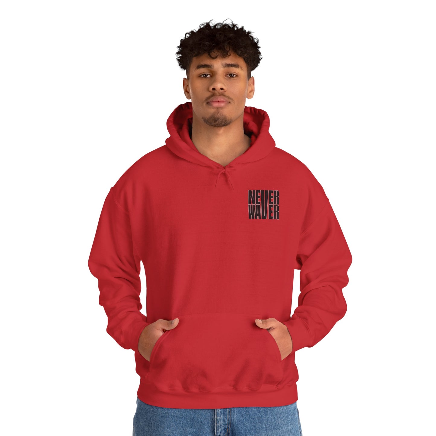 'Never Waver Best Buckin' Dad Ever ' Unisex Heavy Blend™ Hoodie