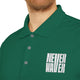 Never Waver adidas Unisex Performance Polo by Printify