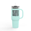 Insulated Travel Mug - "Never Waver Hand of  Jesus