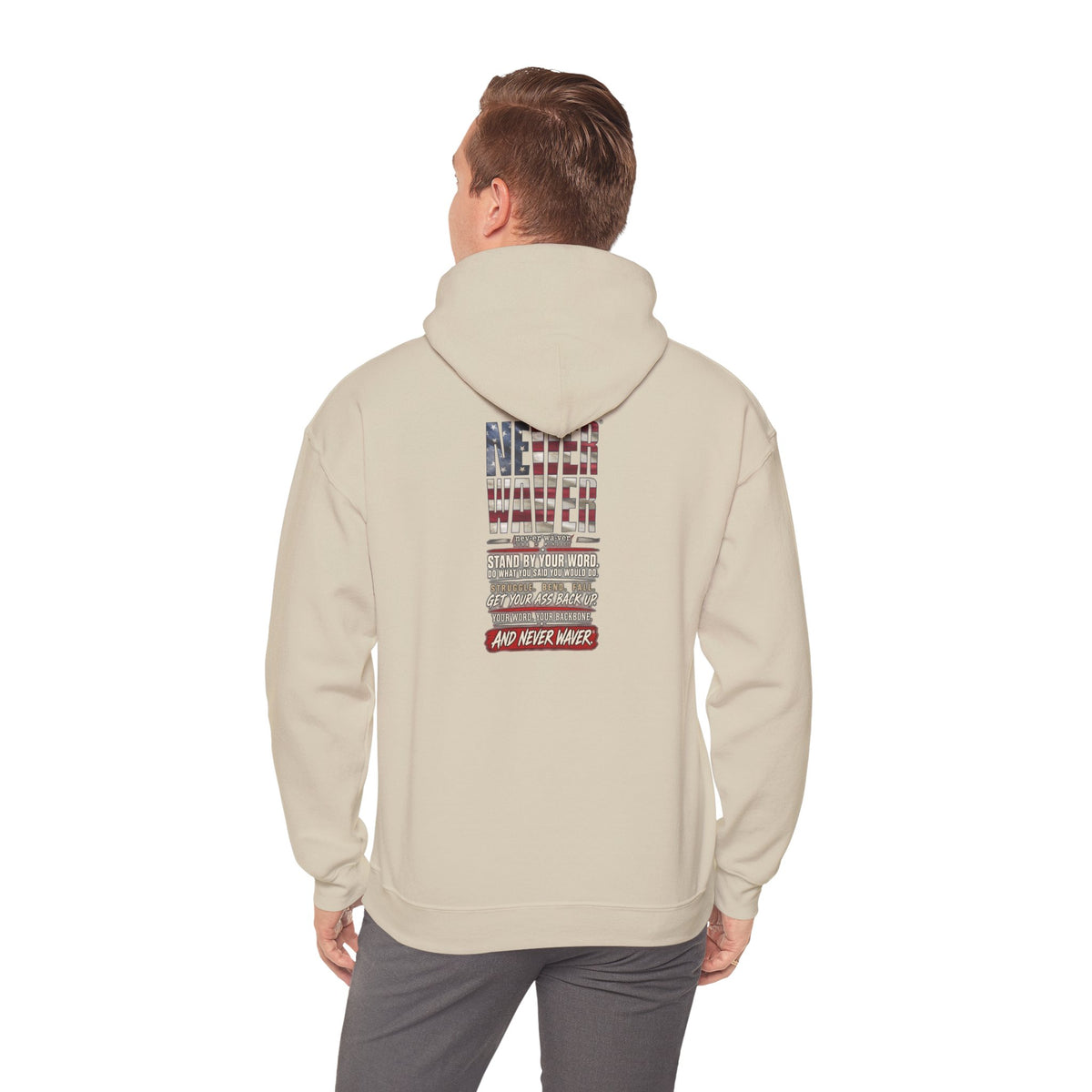 Never Waver Definition Hoodie | Unisex