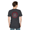 'Never Waver Remember who the F@{k you are' Circular Barbed-Wire Logo Graphic T-Shirt