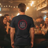 'Never Waver Remember who the F@{k you are' Circular Barbed-Wire Logo Graphic T-Shirt