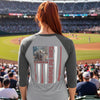 Never Waver Raglan Tee – 'Came Out Swinging' Adventure Baseball Shirt
