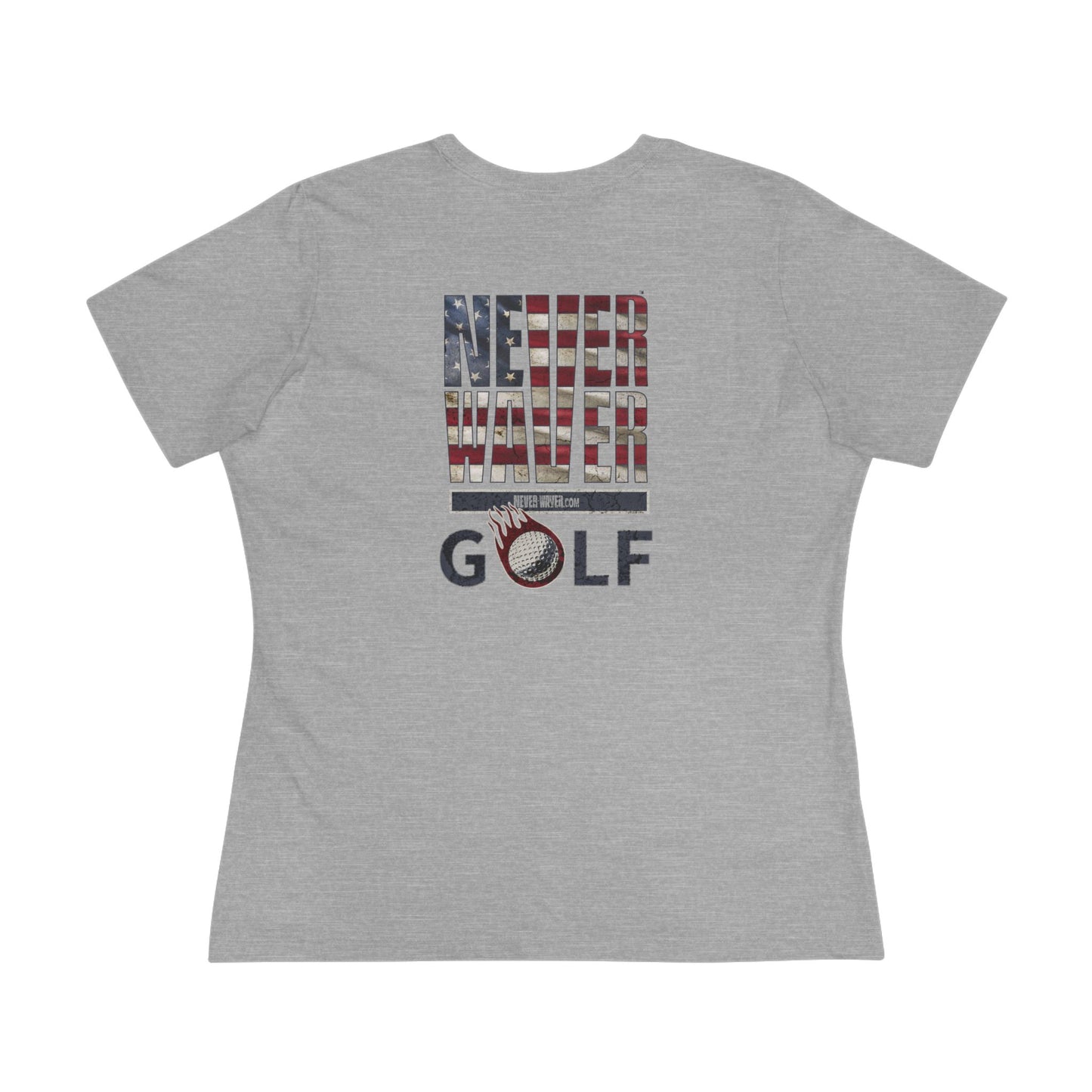 Never Waver Golf Women's Cotton Tee
