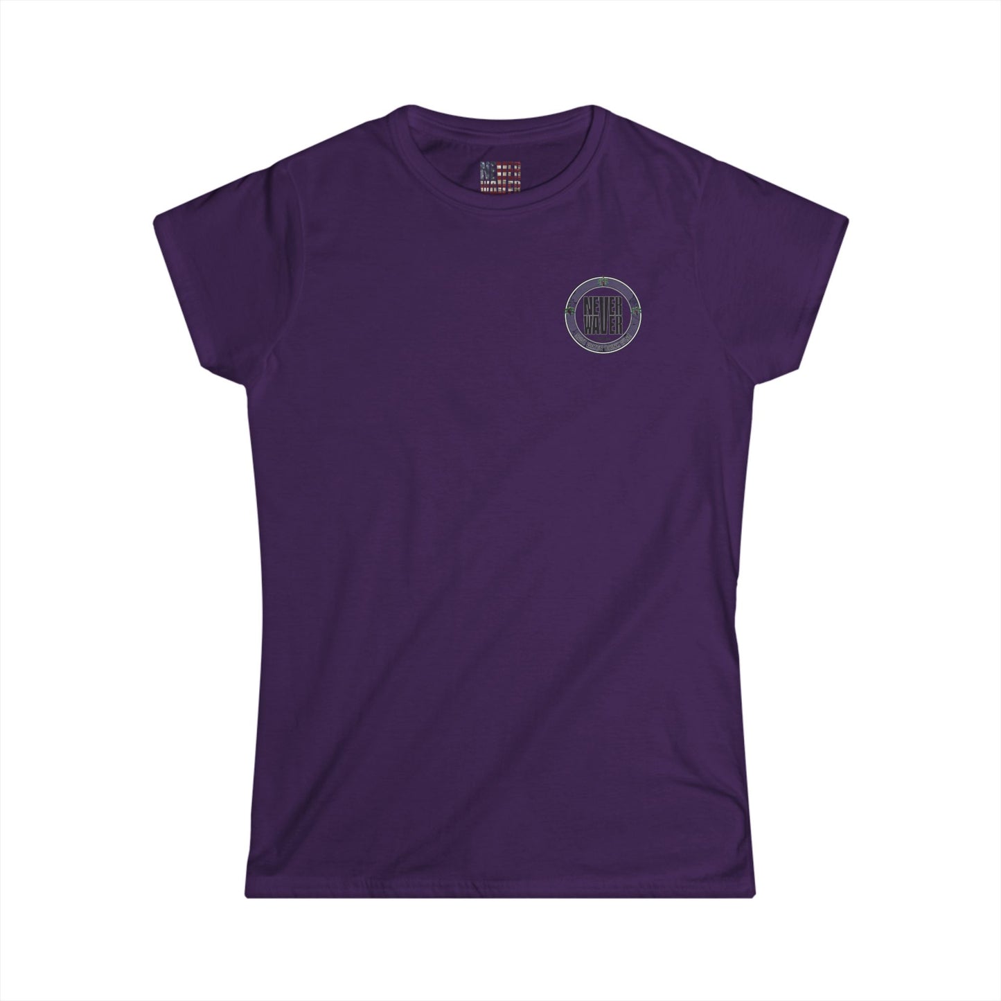 Never Waver Save Water Drink Wine Women's Soft Style Tee