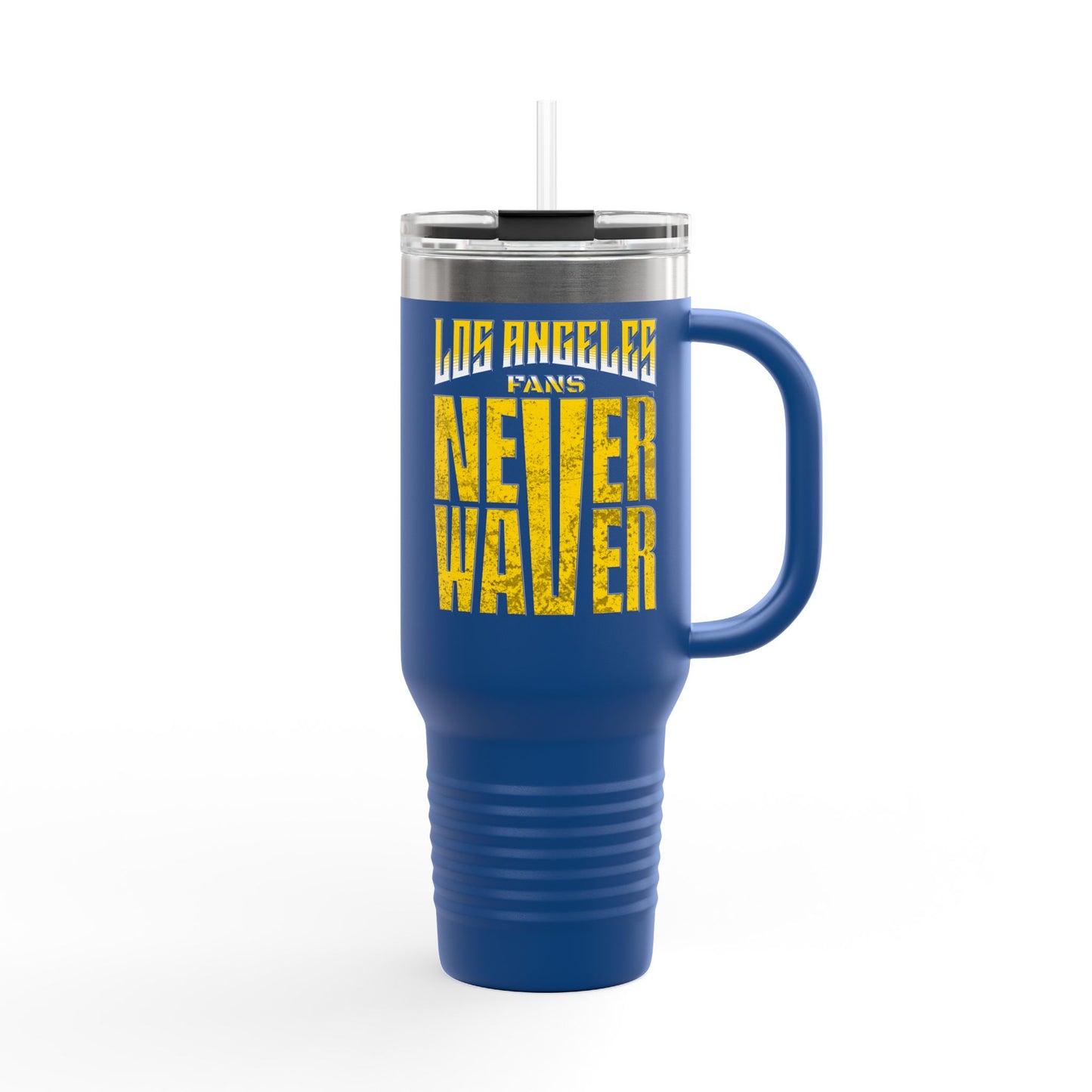 Los Angeles Fans Never Waver Insulated Travel Mug, 40oz