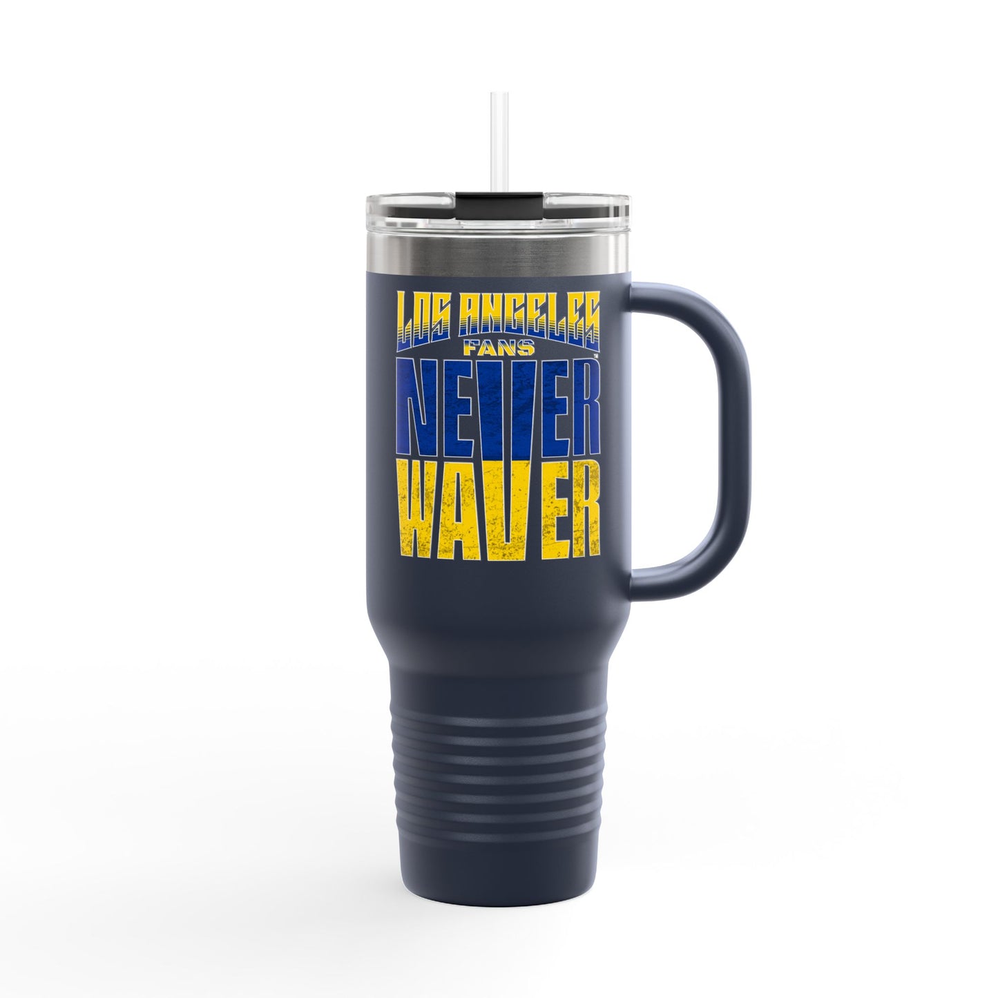 Los Angeles Fans Never Waver Insulated Travel Mug, 40oz