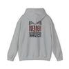 Atlanta Fans Never Waver Leopard Football Sweatshirt Unisex Heavy Blend™ Hoodie
