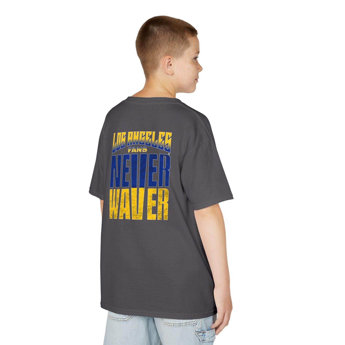 Los Angeles  Fans Never Waver Kids Heavy Cotton™ Tee